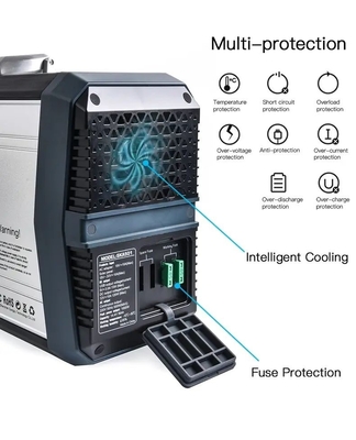 यूएसपी पोर्टेबल पावर स्टेशन होम बैटरी जेनरेटर 220v 110v 500w