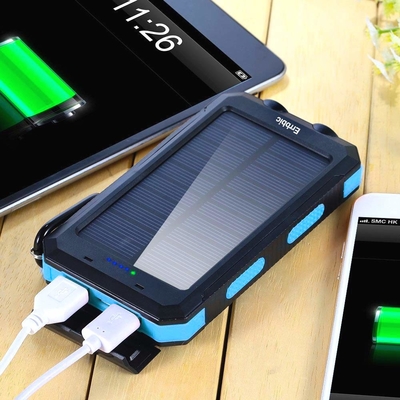 ODM यूनिवर्सल बैकअप सोलर पावर बैंक पैक चार्जर 20000mah