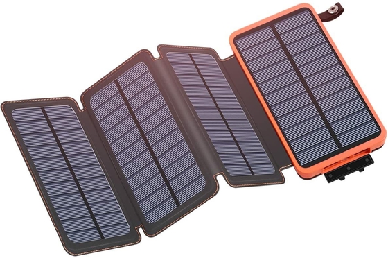 8000mAh 5V वाटरप्रूफ पोर्टेबल सोलर चार्जर सोलर फोन चार्जर कैम्पिंग