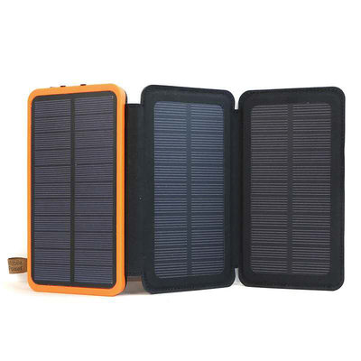 8000mAh 5V वाटरप्रूफ पोर्टेबल सोलर चार्जर सोलर फोन चार्जर कैम्पिंग
