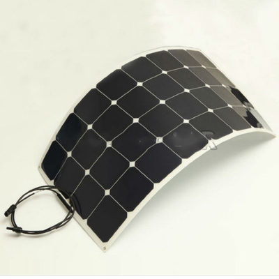 कार नाव के लिए 12V 110W पतले लचीले सौर पैनल मोनोक्रिस्टलाइन सौर मॉड्यूल: