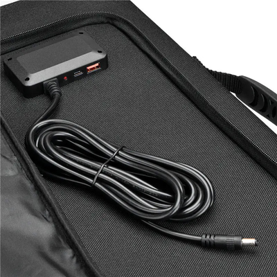 फ्लेक्सिबल 5 फोल्ड फोल्डेबल सोलर पैनल 100W 18v सोलर सेल पैनल होम आउटडोर के लिए