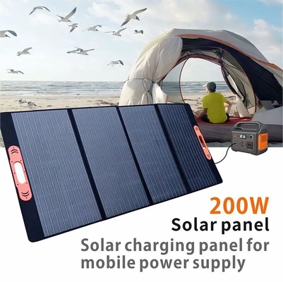 मिनी फोल्डेबल 400w पोर्टेबल सोलर पैनल मोनोक्रिस्टलाइन थिन फ्लेक्सिबल सोलर पैनल