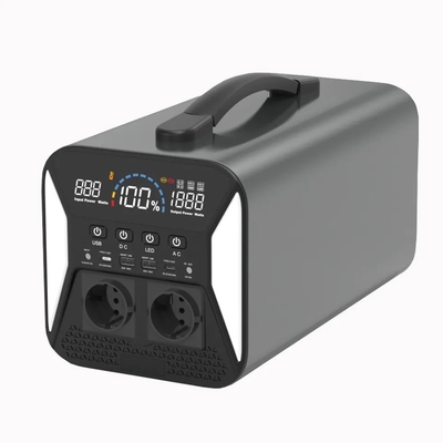 110V 220V Lifepo4 बैटरी ऑफ ग्रिड पोर्टेबल सोलर पावर जेनरेटर 1000W पोर्टेबल पावर स्टेशन