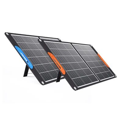 60W 100W 150W आउटडोर कैंपिंग के लिए 200W पोर्टेबल फोल्डिंग सोलर पैनल