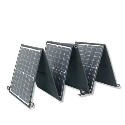 110W फोल्डेबल सोलर पैनल ETFE पोर्टेबल 6 फोल्डिंग ट्रैवल चार्जर होम यूज सोलर पैनल