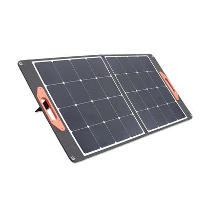 उच्च गुणवत्ता पोर्टेबल Sunpower 6 गुना ETFE 60W 110w 220w तह सौर पैनल हैंडबैग पावर स्टेशन चार्जर निर्माता