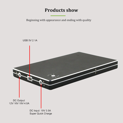 QC3.0 30000Mah 12V फास्ट चार्जिंग यूएसबी टाइप-सी लैपटॉप पावर बैंक बैटरी प्रबंधन प्रणाली