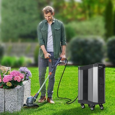 कैम्पिंग के लिए 2500W 2000 वाट यूपीएस ली आयन पावर स्टेशन पोर्टेबल सौर बैटरी बैकअप