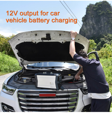 पोर्टेबल लिथियम आयन पावर स्टेशन 1000W 1010wh 110v पोर्टेबल बिजली की आपूर्ति