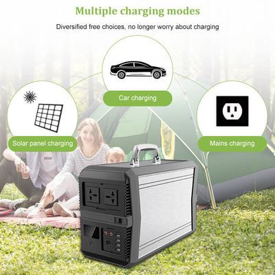 सौर पैनल के साथ 1000w छोटा पोर्टेबल पावरस्टेशन 220v जेनरेटर