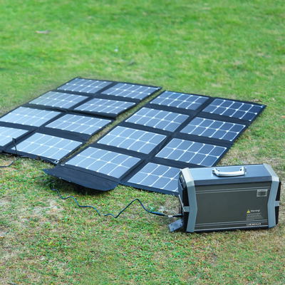 फ्रिज एसी 100v - 240v . के लिए 1500Wh पोर्टेबल पावर स्टेशन जेनरेटर