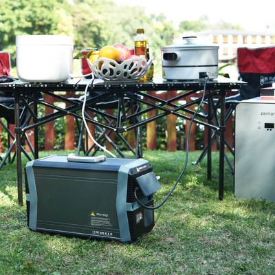 फ्रिज एसी 100v - 240v . के लिए 1500Wh पोर्टेबल पावर स्टेशन जेनरेटर