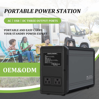 Lifepo4 बैटरी पोर्टेबल पावर प्लांट रेफ्रिजरेटर 1000wh . के लिए पोर्टेबल पावर स्टेशन