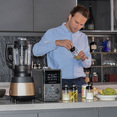 नाइट विजन सिस्टम के साथ OEM ली आयन पावर स्टेशन 240v पोर्टेबल सौर ऊर्जा जेनरेटर