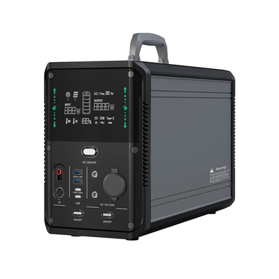 कार रेफ्रिजरेटर के लिए 1500w 1380Wh Lifepo4 सोलर जेनरेटर स्टेशन