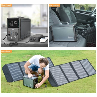होम एसी 1500w वाटरप्रूफ सोलर पावर्ड इन्वर्टर जेनरेटर Lifepo4 बैटरी 28.8v 48ah