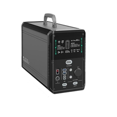 110v 220v सौर पैनल Lifepo4 बैटरी पैक के साथ आपातकालीन इलेक्ट्रिक जेनरेटर