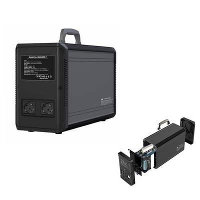 1075Wh 220V 110V संचालित सौर जेनरेटर स्टेशन कैम्पिंग होम एनर्जी स्टोरेज