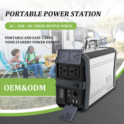 आरओएचएस 500w सौर जनरेटर स्टेशन ऊर्जा प्रणाली 220v 110v