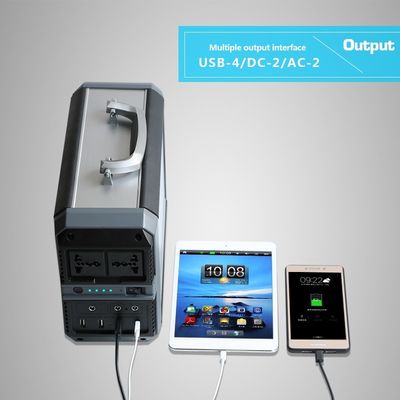 आउटडोर कैम्पिंग 300W पोर्टेबल पावर स्टेशन जेनरेटर घरेलू उपकरण
