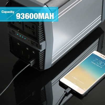 AC110V-220V सोलर जेनरेटर स्टेशन 300W होम बैकअप बैटरी के लिए