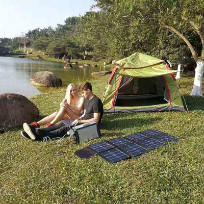 पोर्टेबल 300W सोलर जेनरेटर पावर स्टेशन AC 110V-220V ODM